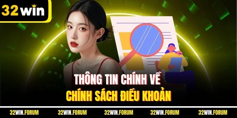 Thông tin chính về chính sách điều khoản